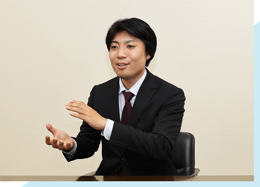 営業部 柳園雅輝さん